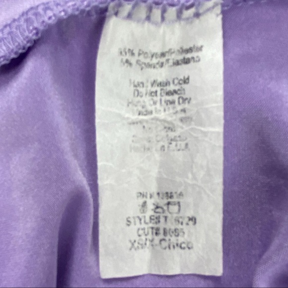 Fashion Nova | Lilac Purple Cut Out Body Suit Long Sleeve Thong back - Picture 15 of 16